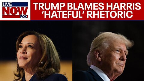 Donald Trump BLAMES Kamala Harris for 'hateful' rhetoric that allowed second attempted assassination