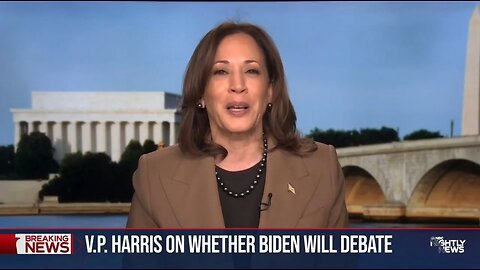 Kamala Refuses To Say She'll Debate Trump's VP