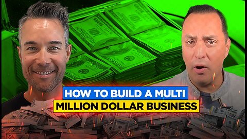 How to Build a Multi Million Dollar Business | David Rivero's Entrepreneurial Journey