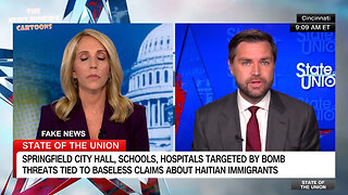 JD Vance to CNN host: "Would you like to ask me questions and let me answer them or debate me on these topics? I noticed that when you had K. Harris & T. Walz, you gave them multiple choice answers to the questions you asked..."