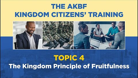 The Kingdom Principle of Fruitfulness - By Dr. Eunice Adubango | 31st July 2023