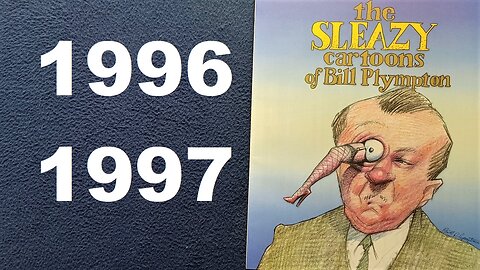 BOOK COVER REVIEW: the SLEAZY cartoons of Bill Plympton, 1996 Published Bill Plympton, 1997