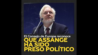 El Consejo de Europa reconoce que Assange ha sido un preso político