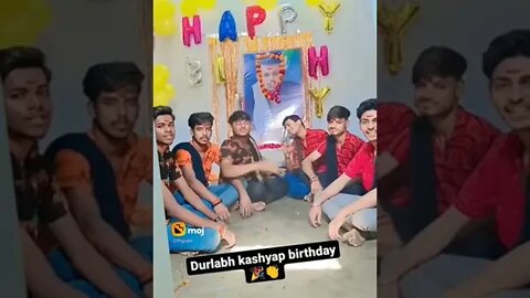 Durlabh Kashyap birthday