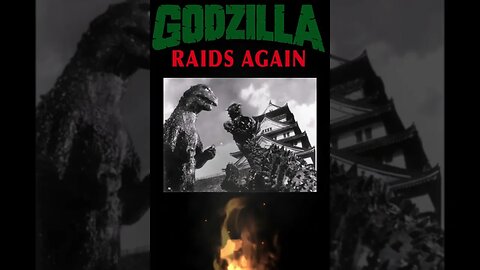 Godzilla Raids Again (1955) #Shorts #Godzilla #JapaneseFilms #Anguirus #Kaiju