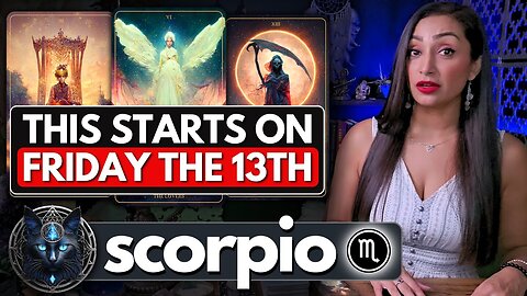 SCORPIO ♏︎ "Get Ready For What's About To Happen For You!" 🐞 Scorpio Sign ☾₊‧⁺˖⋆