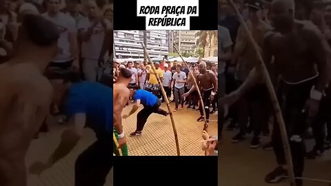 Roda de Capoeira na Praça da República