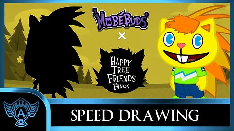 Speed Drawing: Happy Tree Friends Fanon - Colly | Mobebuds Style