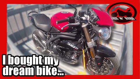 Buying My Dream Bike! -2012 Triumph Speed Triple