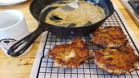 Breaded Southern Fried Pork Chops Recipe With Tutorial - The Hillbilly Kitchen