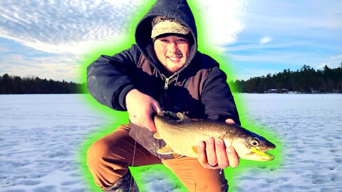 JIGGING for MAINE LAKE TROUT 2022 using my Garmin PANOPTIX