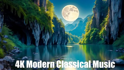 Modern Classical Music - Autumn Wonder | (AI) Audio Reactive Cinematic | Jiuzhaigou Valley China