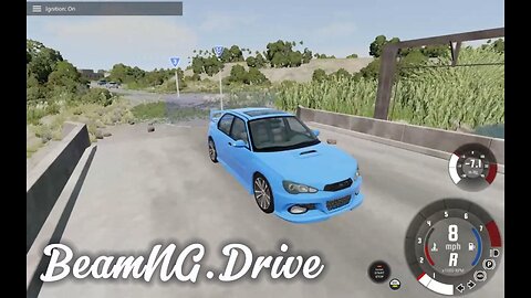 Having a little drive around on BeamNG.Drive | Logitech G27