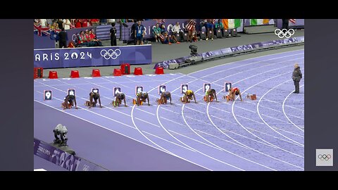 100m women Olympic final 2024