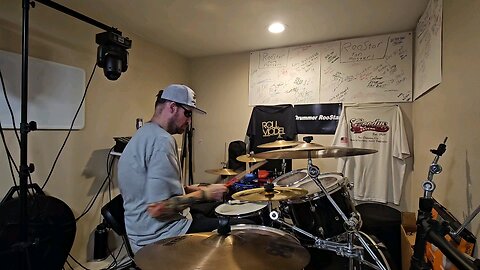 September 12th 2024 Legally Blind Drummer RooStar Drum Solo.