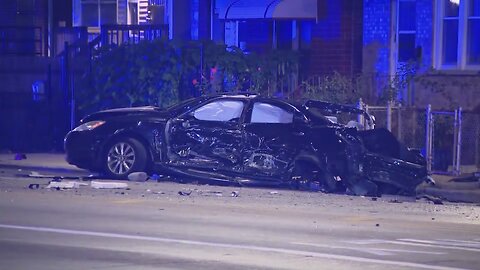 Man killed, 2 others injured in violent car crash on Chicago's South Side overnight