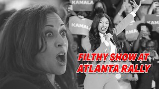 ATLANTA RALLY DRAWS CRITICISM AS KAMALA HARRIS OPTS FOR FILTHY ENTERTAINMENT OVER KEY ISSUES