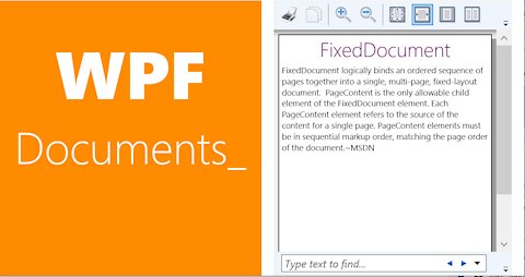 WPF Documents | Fixed Document | Documents in WPF