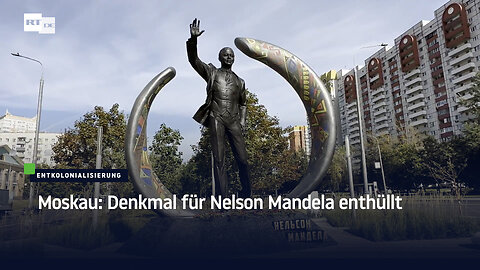 Moskau: Denkmal für Nelson Mandela enthüllt