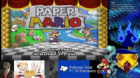 OWL WIZARD VTUBER BIG BRAINS A QUIZ and presses on after the scuff (Paper Mario Chapter 8 Part 2)