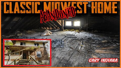 HUGE MIDWESTERN HOME ABANDONED & BROKEN