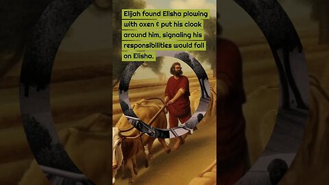 The prophet Elisha