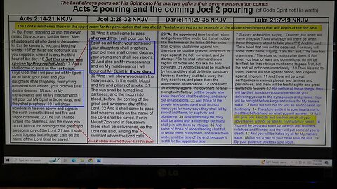 Acts 2 pouring and the coming Joel 2 pouring