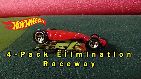 Hot Wheels 4-Pack Elimination Raceway Tournament (Race 1)