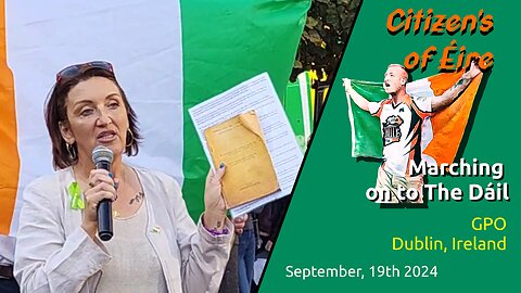 Citizen's on to Eire, Marching to the Dáil – 19 Sep 2024