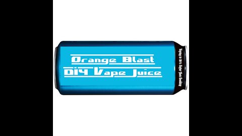 Orange Blast DIY E-Juice