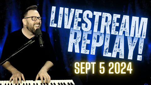 Scott Riggan LIVESTREAM REPLAY (9/5/24)