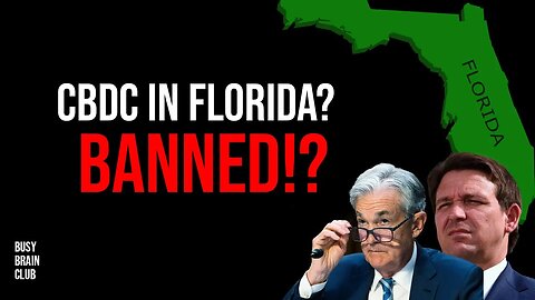 Ron Desantis wants to ban CBDCs in Florida. A win for Bitcoin