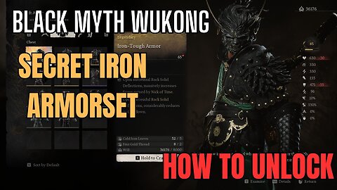 Secret Iron Armor set, How to Access, and unlock Upgradeable already acquired armor sets