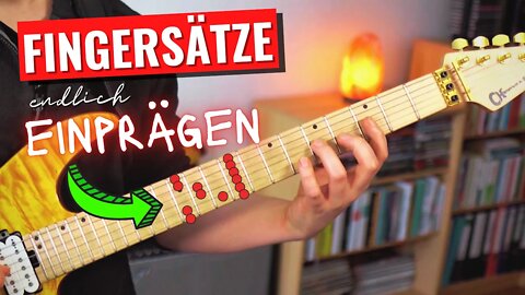 Wie du eine Überoutine für Pentatonik Fingersätze entwickelst | Online Gitarrenunterricht