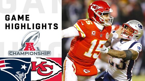 Patriots VS Chiefs AFC Championship Highlights – NFL 2018 Playoffs