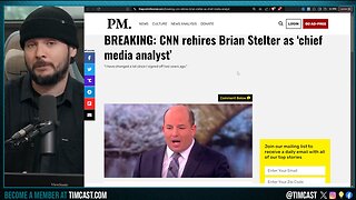 CNN Rehires Failed Brian Stelter, Gets ROASTED For Complete Collapse And Desperation of Network