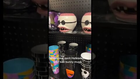 Creator, Lilgis20 Who Knew Spirit Halloween Sold Bad Bunny Mugs