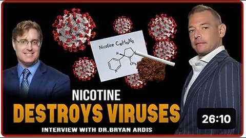 NICOTINE Can Remove Vaccine Nanotechnology - Stew Peters & Dr. Bryan Ardis