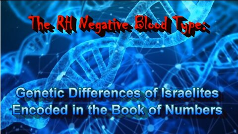 Genetic Differences of Israelites Encoded in the Book of Numbers