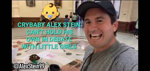 ALEX STEIN 99 THROWS CHILDISH TEMPER TANTRUM IN TEXAS STATE CAPITOL UNABLE TO HOLD HIS OWN