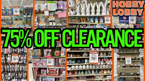 Hobby Lobby 75 Off Clearance🧡🔥Hobby Lobby Shopping🧡🔥Hobby Lobby Clearance Deals | #hobbylobby