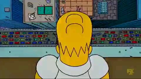 The Simpsons predicts an Earthquake Machine will be used by the government which reveals