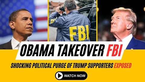 🚨 Obama’s Secret Takeover of the FBI? The Shocking Political Purge of Trump Supporters EXPOSED! 🔥