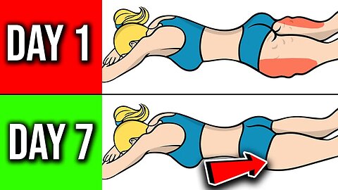 7 Min 7 Exercises 7 Days To Slim Your Saddlebags (OUTER THIGH FATS)