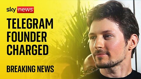 Telegram founder Pavel Durov charged with allowing criminal activity on messaging app