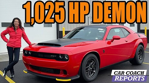 Driven 2023 Dodge Challenger SRT Demon 170 - 1025 HP! The Last Call!