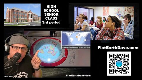 High School Senior Class 3rd period - Flat Earth Lesson