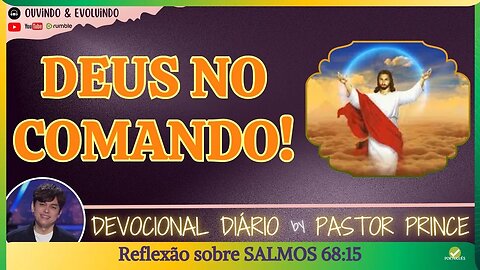 DEUS NO COMANDO SIM, SENHOR! | Pastor Joseph Prince - Devocional | EVANGELHO DA GRAÇA