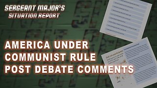 America Under Communist Rule Post Debate Comments | John Gillette