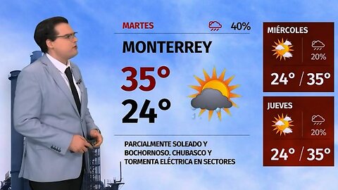 El clima para hoy 27 de agosto de 2024, con Nelson Valdez